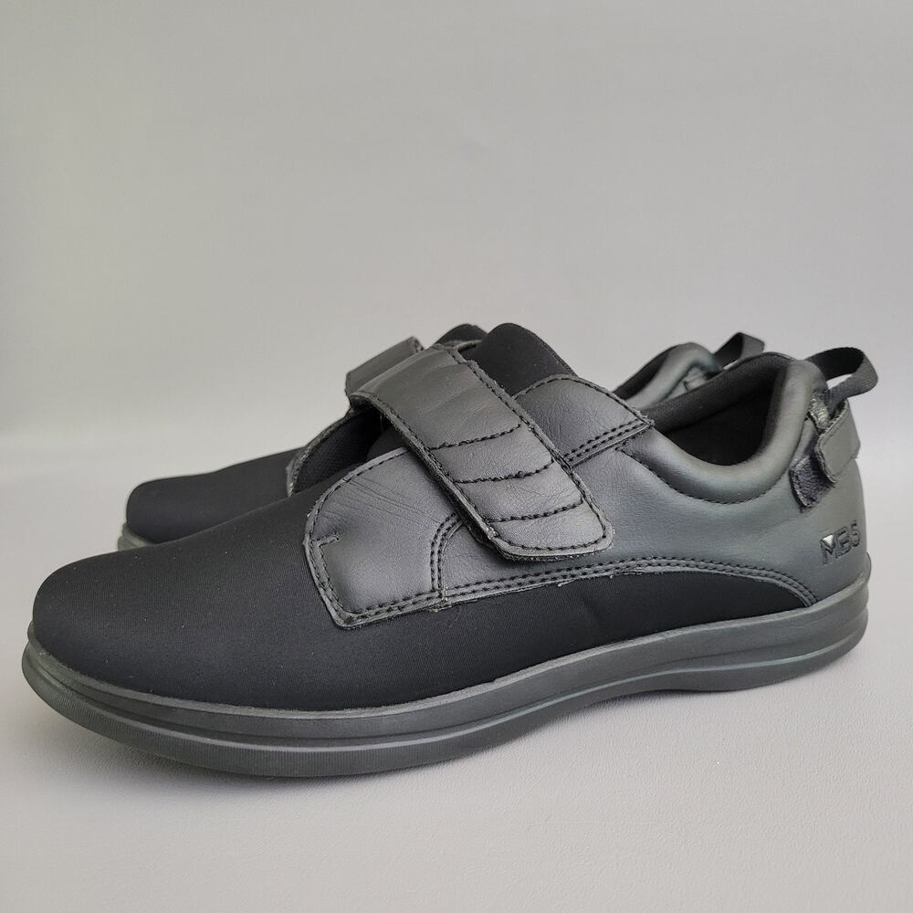 Apex Mens Size 10 M Moore Balance Black Stretch Shoe ABS